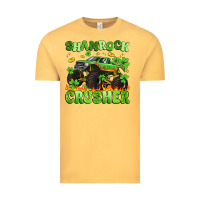 Vintage Mustard shamrock crusher Vintage Tee - Artiststas