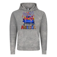 Cloud Rock western fourth of july america truck Vintage Hoodie - FaDigitalArtStudio