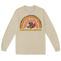 Mushroom back to school rainbow hello third grade Long Sleeve Tee - AdoDesignShop