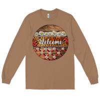 Toasted Coconut ladybug welcome ornament Long Sleeve Tee - BarkalooDesign