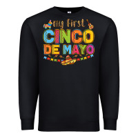 Black my first cinco de mayo Premium Sweatshirt - LillyAllenDesigns