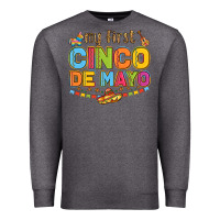 Charcoal Heather my first cinco de mayo Premium Sweatshirt - LillyAllenDesigns