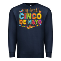 Navy my first cinco de mayo Premium Sweatshirt - LillyAllenDesigns