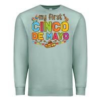 Seafoam my first cinco de mayo Premium Sweatshirt - LillyAllenDesigns
