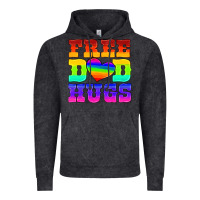 Vintage Black lgbtq free dad hugs Vintage Hoodie - HRA Design Shop
