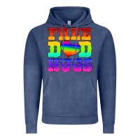 Vintage Denim lgbtq free dad hugs Vintage Hoodie - HRA Design Shop