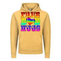 Vintage Mustard lgbtq free dad hugs Vintage Hoodie - HRA Design Shop
