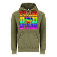 Vintage Olive lgbtq free dad hugs Vintage Hoodie - HRA Design Shop