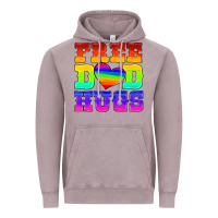 Vintage Zinc lgbtq free dad hugs Vintage Hoodie - HRA Design Shop