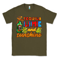 Army Green tequila lime and sunshine Classic Tee - AdoDesignShop