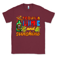 Burgundy tequila lime and sunshine Classic Tee - AdoDesignShop