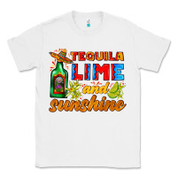 White tequila lime and sunshine Classic Tee - AdoDesignShop