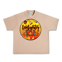 Burro firefighter coasters Urban Heavy Tee - AdoDesignShop