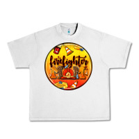 Lunar Rock firefighter coasters Urban Heavy Tee - AdoDesignShop