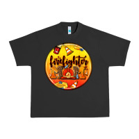 Pigment Black firefighter coasters Urban Heavy Tee - AdoDesignShop