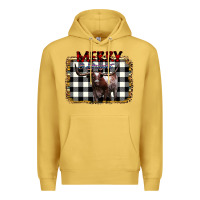 Antique Gold Merry Bright Premium Hoodie - Bettercallsaul