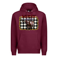 Burgundy Merry Bright Premium Hoodie - Bettercallsaul