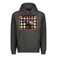 Charcoal Heather Merry Bright Premium Hoodie - Bettercallsaul