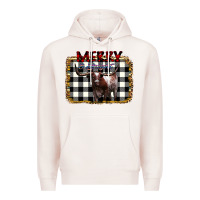 Pale Pink Merry Bright Premium Hoodie - Bettercallsaul