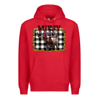 Red Merry Bright Premium Hoodie - Bettercallsaul