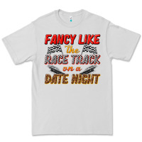 Dove Grey fancy like the race track on a date night Premium Tee - texasbilliewilder
