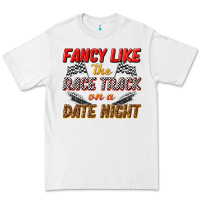 White fancy like the race track on a date night Premium Tee - texasbilliewilder
