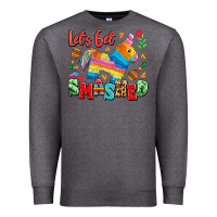 Charcoal Heather let's get smashed Premium Sweatshirt - LillyAllenDesigns