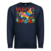 Navy let's get smashed Premium Sweatshirt - LillyAllenDesigns
