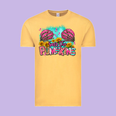 Save The Pumpkins Vintage Tee Designed By Adodesignshop