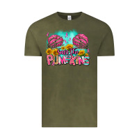 Vintage Olive save the pumpkins Vintage Tee - AdoDesignShop