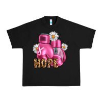 Black Breast Cancer Boxing Gloves Urban Heavy Tee - Artiststas