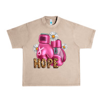 French Oak Breast Cancer Boxing Gloves Urban Heavy Tee - Artiststas