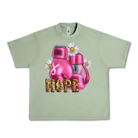 Oil Green Breast Cancer Boxing Gloves Urban Heavy Tee - Artiststas