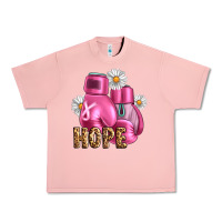 Salmon Breast Cancer Boxing Gloves Urban Heavy Tee - Artiststas