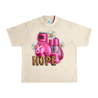 Sandshell Breast Cancer Boxing Gloves Urban Heavy Tee - Artiststas