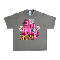 Tornado Breast Cancer Boxing Gloves Urban Heavy Tee - Artiststas