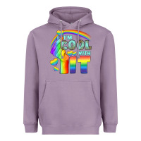 Lavender Lgbtq İ'm Cool With İt Heavyweight Hoodie - BundleAndBundleShop