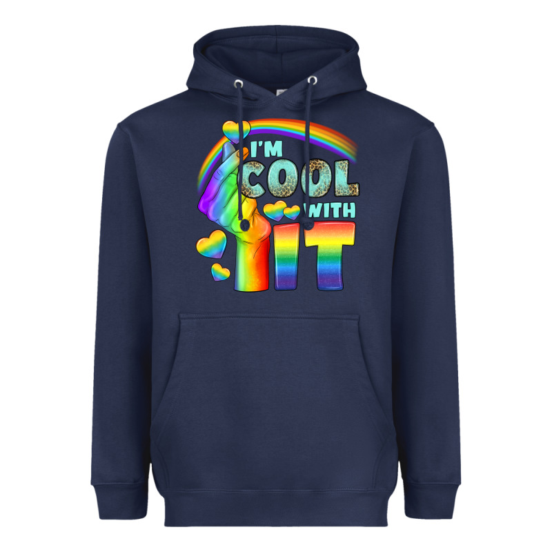 Lgbtq İ'm Cool With İt Heavyweight Hoodie by BundleAndBundleShop | Teevron