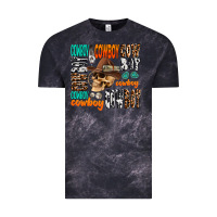 Cloud Black cowboy Vintage Tee - AdoDesignShop