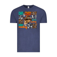 Vintage Denim cowboy Vintage Tee - AdoDesignShop