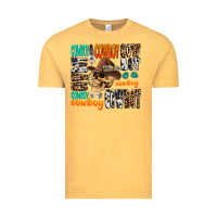 Vintage Mustard cowboy Vintage Tee - AdoDesignShop