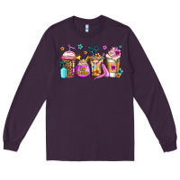Plum hair hustler coffee Long Sleeve Tee - Jasminsmagicworld