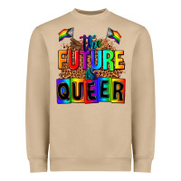 Mushroom the fuuture is queer Heavyweight Sweatshirt - AdoDesignShop