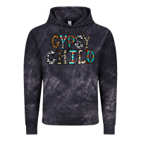 Cloud Black stay wild gypsy child Vintage Hoodie - CowhideDigitalArt