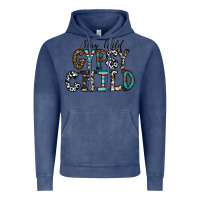 Vintage Denim stay wild gypsy child Vintage Hoodie - CowhideDigitalArt