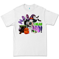 White Moo I Mean Boo Baby Cow Premium Tee - RanaPortraitStore