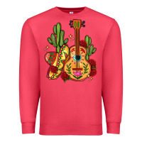 Cardinal mexican guitar Premium Sweatshirt - LillyAllenDesigns