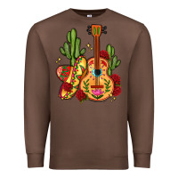 Chestnut mexican guitar Premium Sweatshirt - LillyAllenDesigns