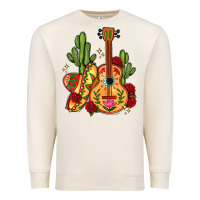 Sandshell mexican guitar Premium Sweatshirt - LillyAllenDesigns