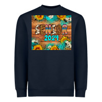 Navy senior 2024 tumbler  2 artiststas Heavyweight Sweatshirt - Artiststas